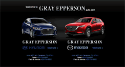 Desktop Screenshot of grayeppersonauto.com